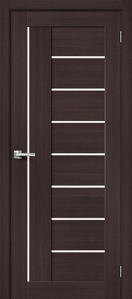 Дверь межкомнатная экошпон Браво-29 Wenge Melinga / Magic Fog