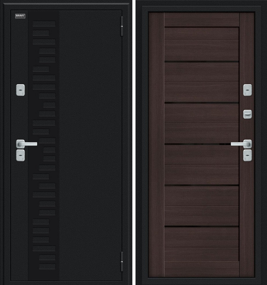 Thermo Техно Декор-2 Букле черное/Wenge Veralinga